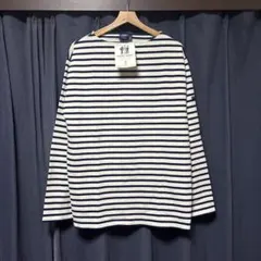 SAINT JAMES GUILDO T6 ECRU/MARINE 新品 タグ付