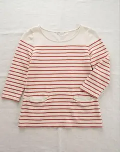earth music&ecology ボーダー カットソー 長袖