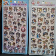 53.ドラえもん 立体ジュエリードロップシール ２セット