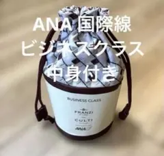 未使用✴︎ANA 国際線ビジネスクラス アメニティポーチ FRANZI CULTI