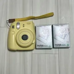 Fujifilm instax mini 8 イエロー フィルム付き