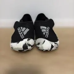 adidas ブラック サンダル カモフラージュ　１３センチ