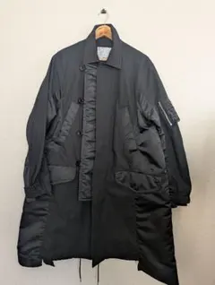 Sacai サカイ 20AW Nylon Twill Coat ドッキングコート - メルカリ