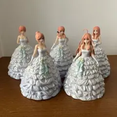 中野五月　五等分の花嫁　4種セット　フィギュア 五等分の花嫁∬」より「中野四葉」が1/6スケールでフィギュア化