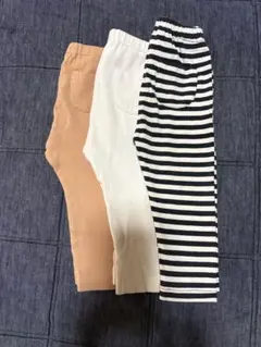 ユニクロレギンス 80cm３本セットまとめ売り