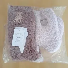 gelato pique チュチュアンナ　フリース動物モチーフソックス2足セット