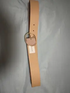 ZARA レディース ベルト ベージュ ゴールドバックル
