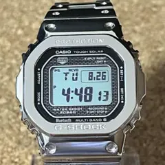 【未使用】G-SHOCK　GMW-B5000　フルメタル　シルバー G-SHOCK Gショック GMW-B5000 日本製 スマートフォンリンク