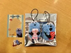 スシロー × パペットスンスン コラボ 指人形マスコット クリアカード ピック