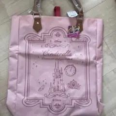 新品未使用　Disney シンデレラ トートバッグ ピンク