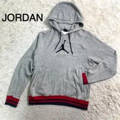 NIKE JORDAN グレーカラー スウェットパーカー