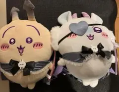 ちいかわ　てんしとあくま　あくまなBIGぬいぐるみ　モモンガ　うさぎ　セット