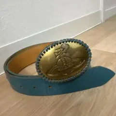 ヴィヴィアンウエストウッド オーブバックル レザーベルト 男女兼用