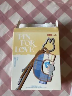 POPMART PIN FOR LOVE イニシャルチャーム　Ｌ