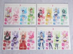 美少女戦士セーラームーン 4連クリアしおり 全4種セット ハナビヨリ/はなびより