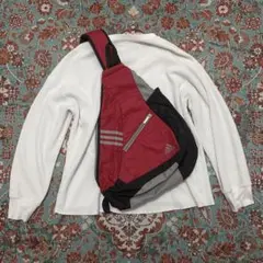 00's adidas アディダス　ワンショルダーバッグ　y2k テック系