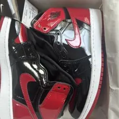 Air Jordan 1 Retro High OG GS パタントプレッド