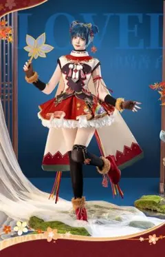ラブライブ！紅葉編 黒澤 ルビィ コスプレ衣装 高級感フルセット 新品