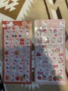 ハローキティ 3Dシール 2シートセット