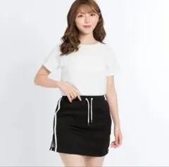 サイドラインスリットジョグスカパン JS17SM07-L006