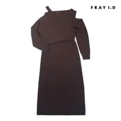 01T002☆ FRAY I.D スリーピース セットアップ ニット スカート