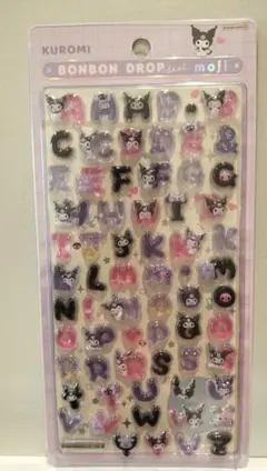 正規品　ボンボンドロップシール　サンリオ文字　クロミ