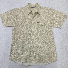 クイックシルバーQUIKSILVER ペイズリー柄半袖シャツ Mサイズのサムネイル