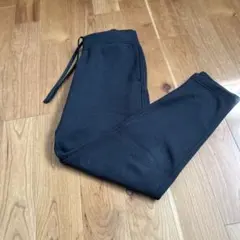 ブラック ヒートテックユニクロパンツ　裏起毛