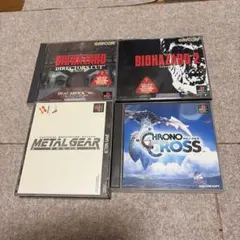 PS1 ゲームソフト 4本セット