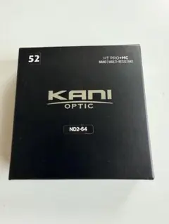 KANI 可変NDフィルター ND2-64 52mm