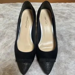 JILL STUART ブラックハイヒール ポインテッドトゥ