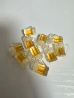 ハンドメイドパーツ　ビールジョッキ10個