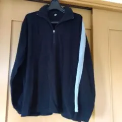 ハーフジップ スウェット