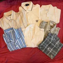 メンズシャツ　まとめ売り　長袖　半袖　ポロシャツ