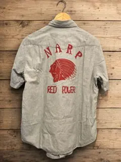 FREEWHEELERS 初期 RED POWER カスタムシャツ XL 希少のサムネイル