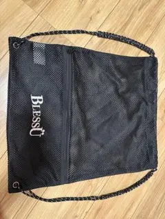 BLESSU メッシュ ナップサック ブラック