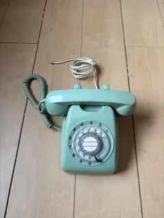 SWIMMER レトロ電話機 水色 青 ブルー - メルカリ