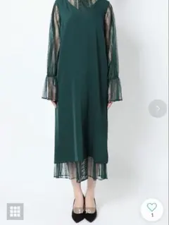 LAGUNAMOON LADYレイヤードラインレースワンピース