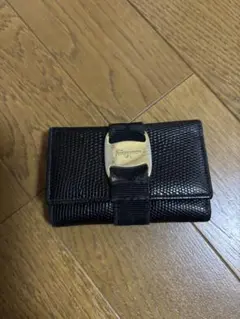 Salvatore Ferragamo キーケース 6連 ブラック - メルカリ