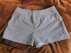 ショートパンツ チェック 白黒 モード　値下げしました！