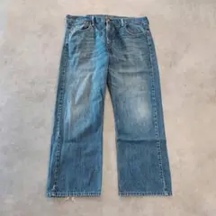 リーバイス569 Levis W36 ブルーデニム 青 古着 ボトム 19332