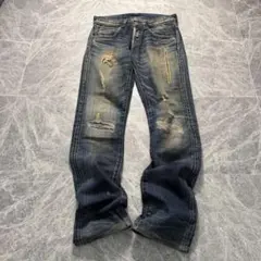 00s swag grunge fade denim yoko 鬼ヒゲのサムネイル