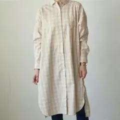 シャツワンピース