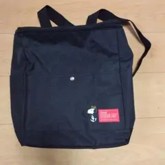 スヌーピー リュックサック　黒　キッズ　こども　大人