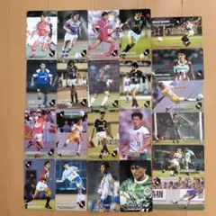 Calbee　Jリーグチップスカード　 1992-1993 22枚セット