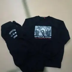 DETECTIVE CONAN スウェットセット ブラック
