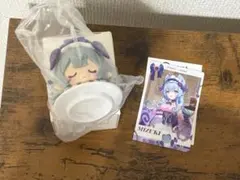 スシロー 原神　観月の宴　夢見月瑞希　ミニフィギュア メタリックカード