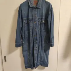 Gジャン　ロング丈ジャケット　レディース　フリーサイズ