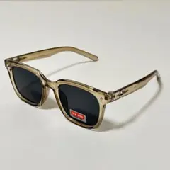 新品 サングラス 韓国 メンズ おしゃれ ウェリントン クリアフレーム