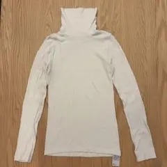 HEATTECH EXTRA WARM ホワイト長袖タートルネック M